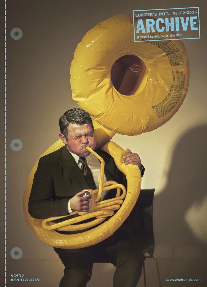 Coperta cărții " Luerzer's Archive 2/15" de Walter Lürzer