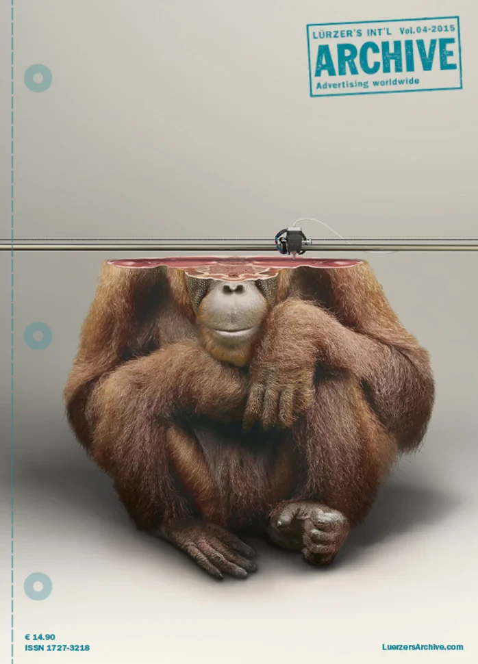 Coperta cărții " Luerzer's Archive 4/15" de Walter Lürzer