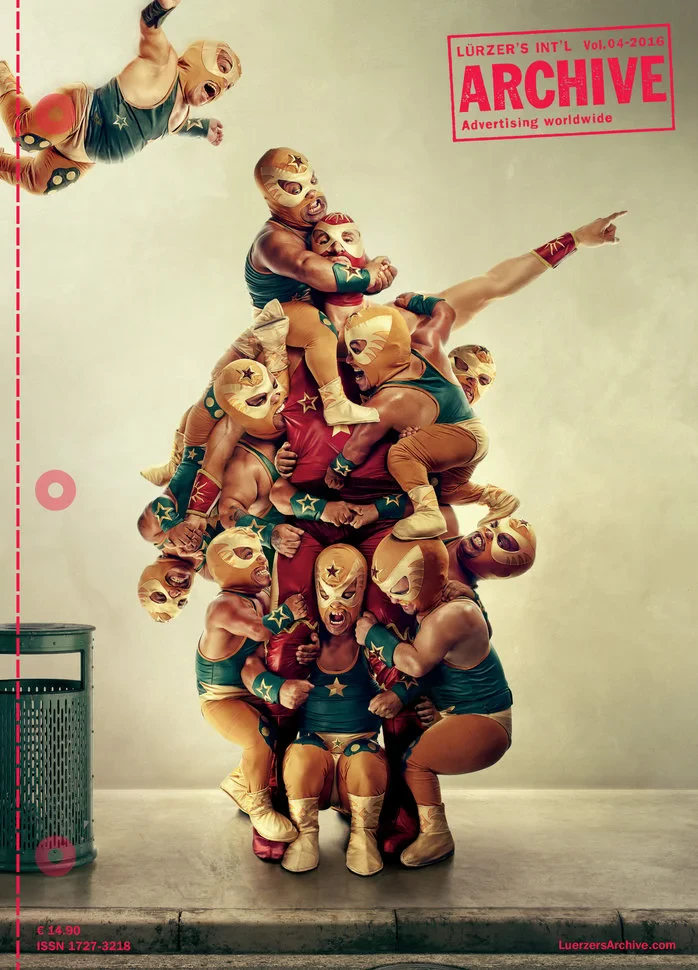 Coperta cărții "Luerzer's Archive 4/16" de Walter Lürzer