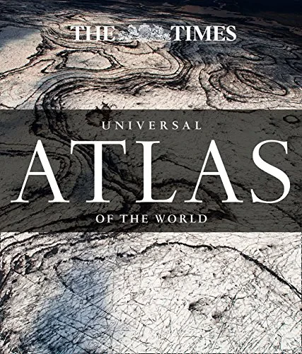 Coperta cărții "The Times Universal Atlas of the World" de Times Atlases