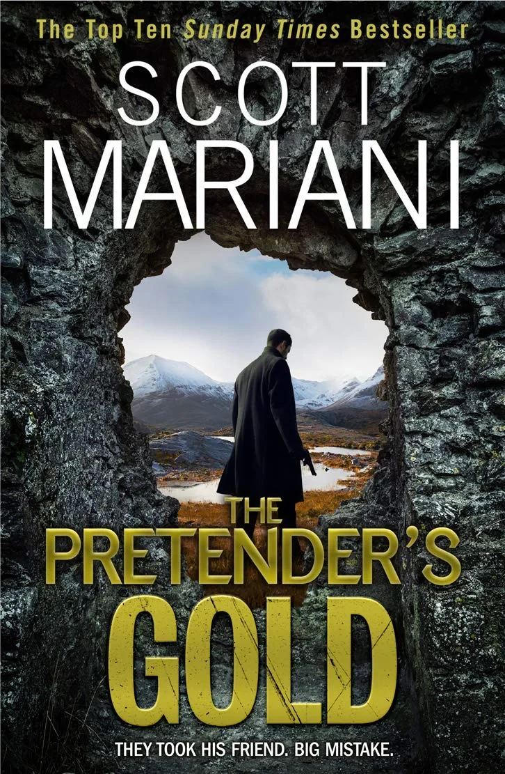 Coperta cărții "Pretender's Gold" de Scott Mariani