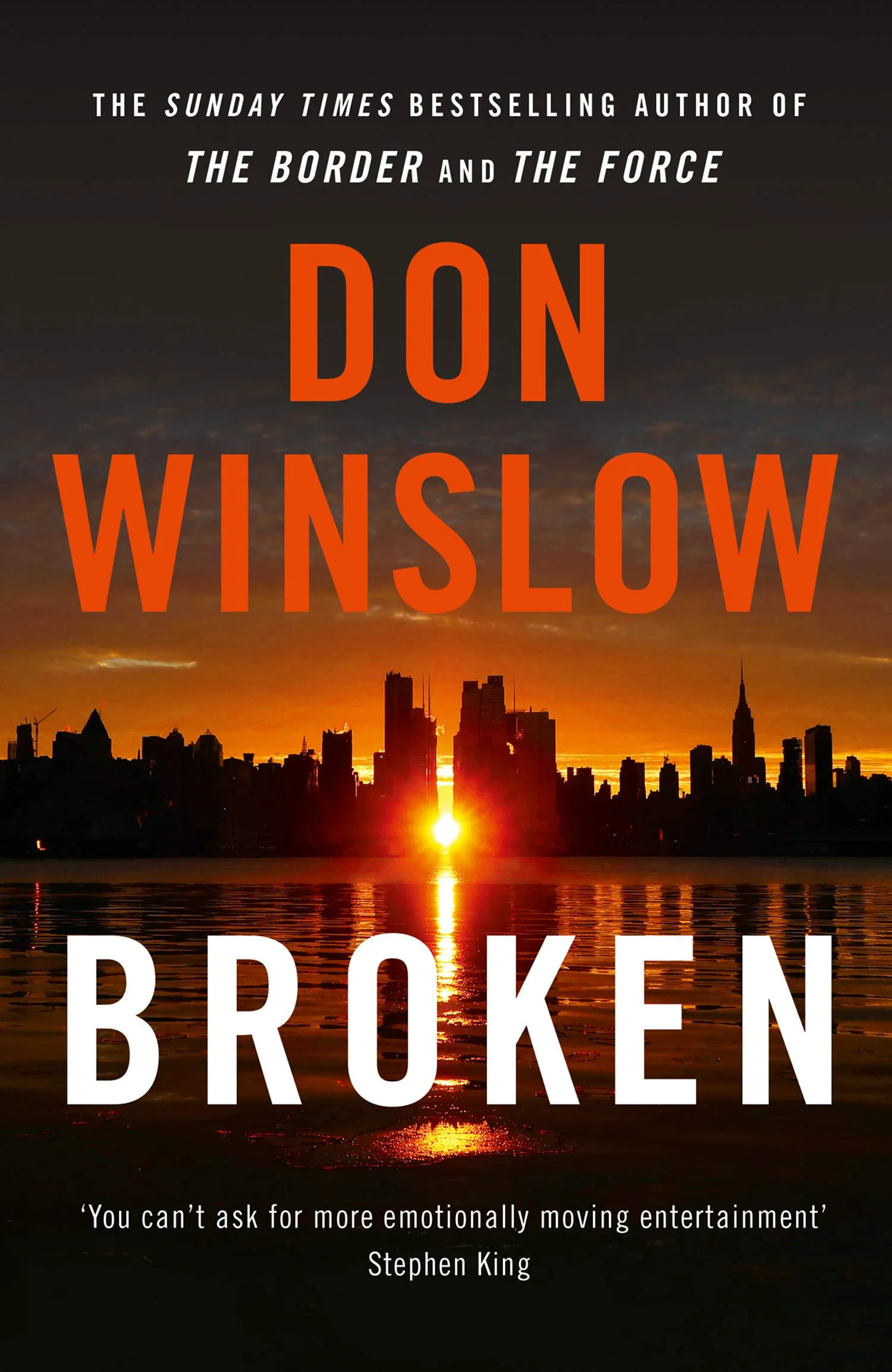 Coperta cărții "Broken" de DON WINSLOW