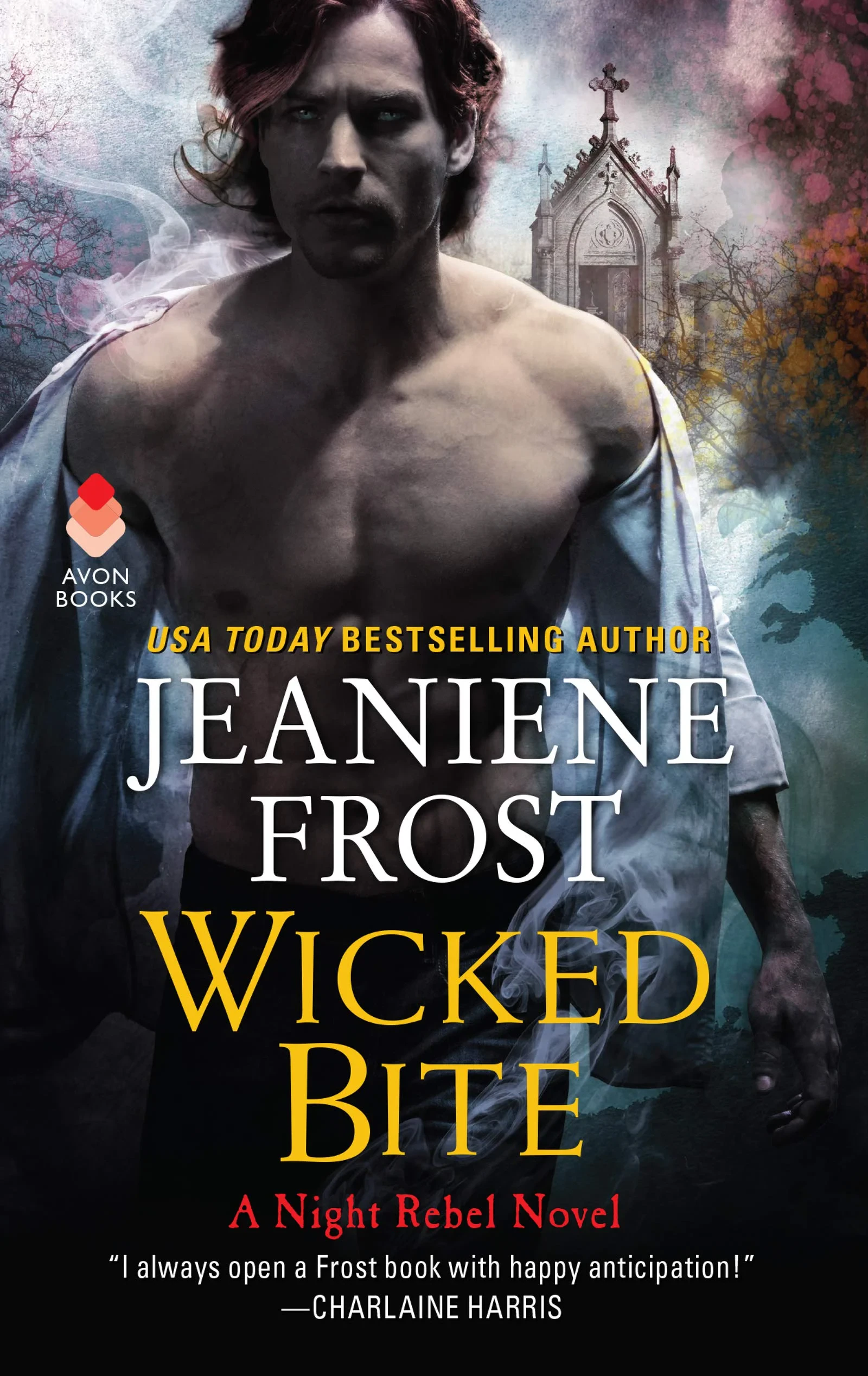 Coperta cărții "Wicked Bite: A Night Rebel Novel" de Jeaniene Frost