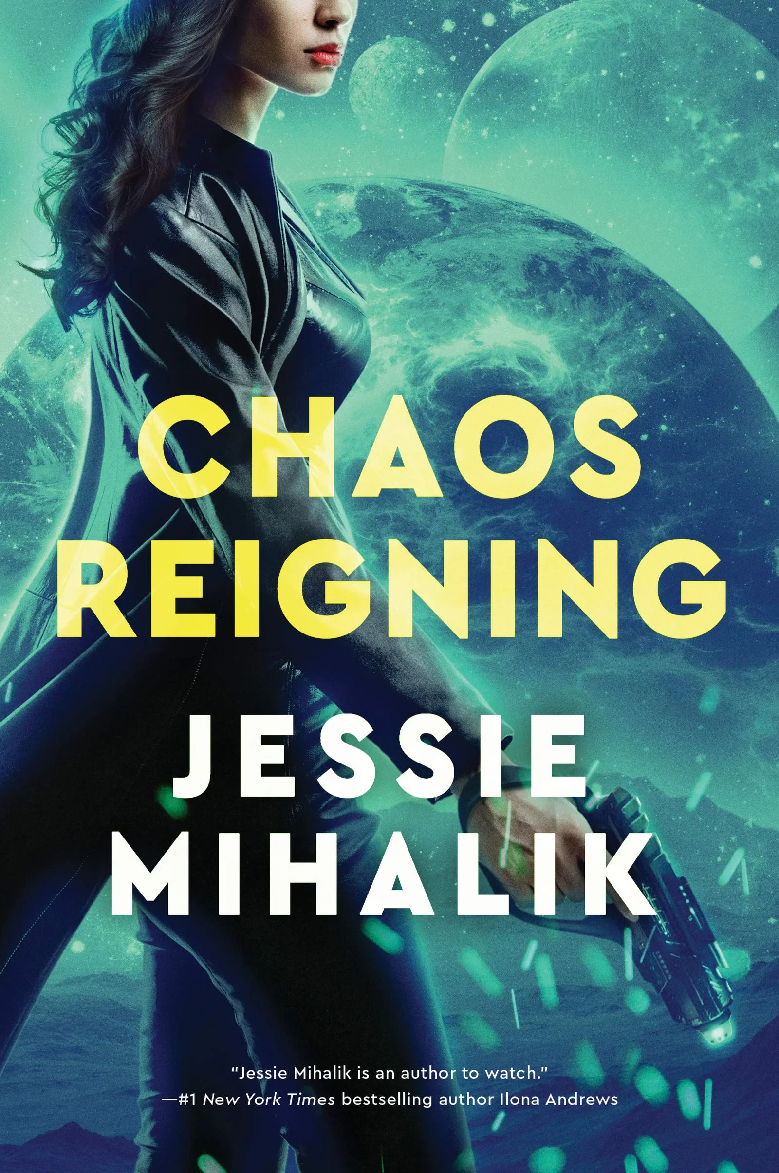 Coperta cărții "Chaos Reigning: A Novel" de Jessie Mihalik