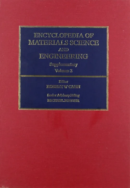 Coperta cărții "Encyclopedia of Materials Science and Engineering Supplementary" de R.W. Cahn