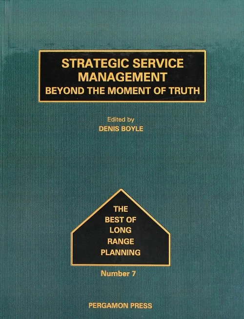 Coperta cărții "Strategic Service Management" de D. Boyle