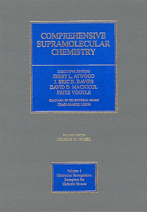 Coperta cărții "Comprehensive Supramolecular Chemistry" de Jerry L. Atwood, Multiple Contributors