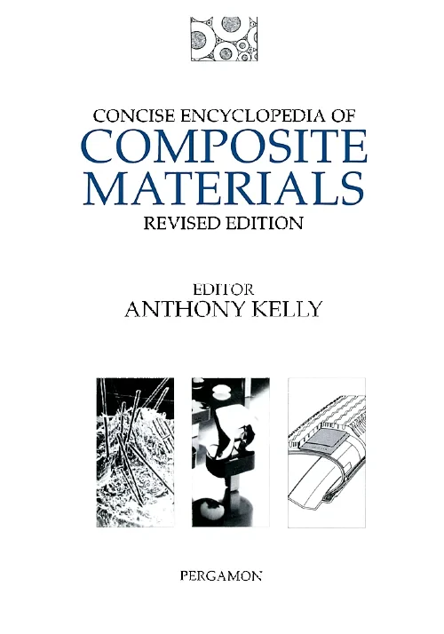 Coperta cărții "Concise Encyclopedia of Composite Materials" de A. Kelly