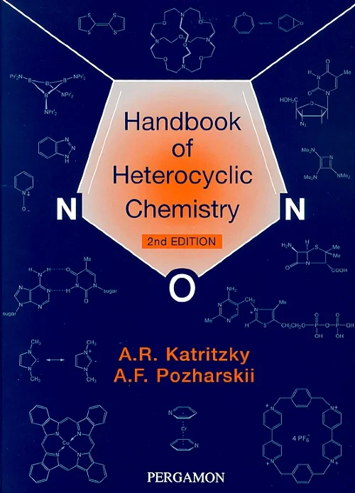 Coperta cărții "Handbook of Heterocyclic Chemistry" de Alan R. Katritzky, A.F Pozharskii, Christopher A. Ramsden, John A. Joule, Viktor V. Zhdankin