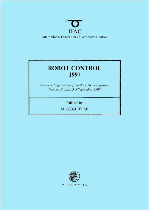Coperta cărții "Robot Control 1997" de M. Guglielmi