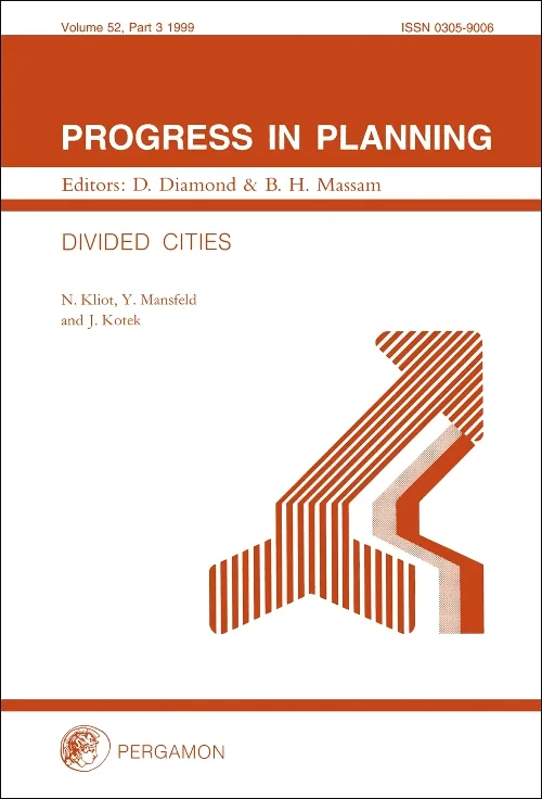Coperta cărții "Progress in Planning, Volume 52" de Nurit Kliot