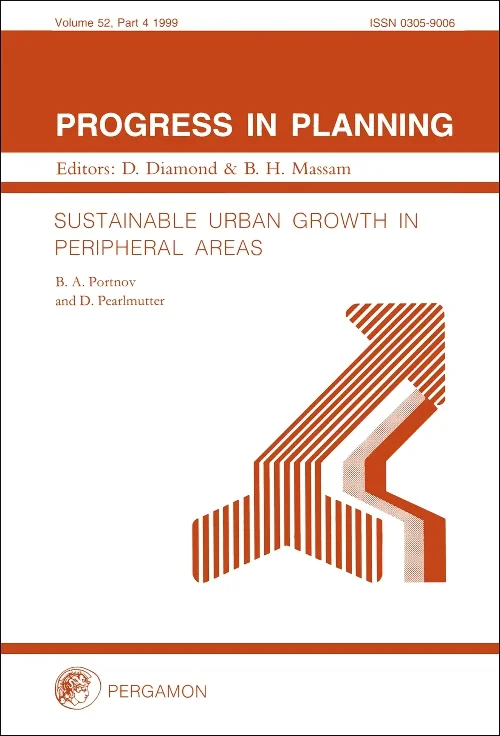 Coperta cărții "Sustainable Urban Growth in Peripheral Areas" de Boris G Portnov