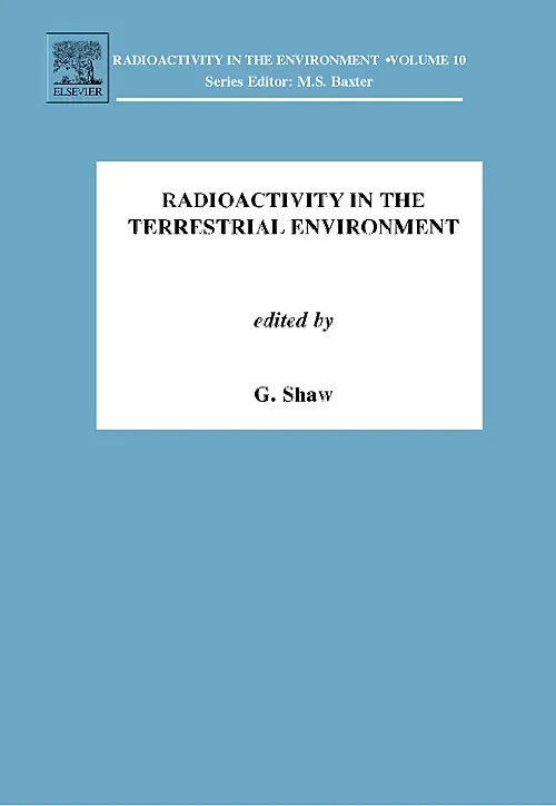 Coperta cărții "Radioactivity in the Terrestrial Environment" de autor necunoscut