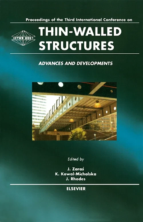 Coperta cărții "Thin-Walled Structures - Advances and Developments" de J. Zaras, K. Kowal-Michalska, J. Rhodes