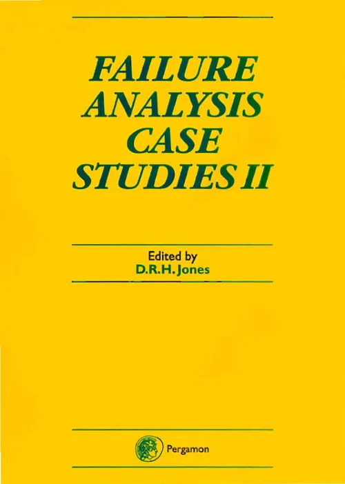 Coperta cărții "Failure Analysis Case Studies II" de D.R.H. Jones