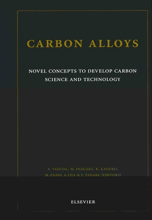 Coperta cărții "Carbon Alloys" de M. Endo, Michio Inagaki, E. Yasuda, K. Kaneko, A. Oya, Y. Tanabe