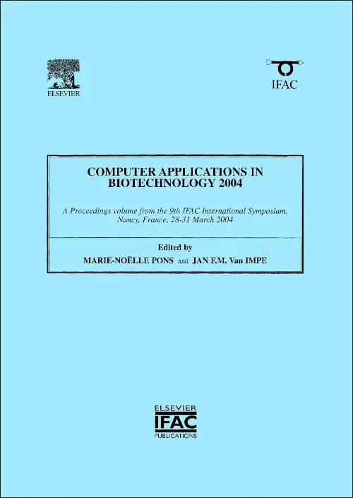 Coperta cărții "Computer Applications in Biotechnology 2004" de Marie-Noelle Pons, Jan Van Impe