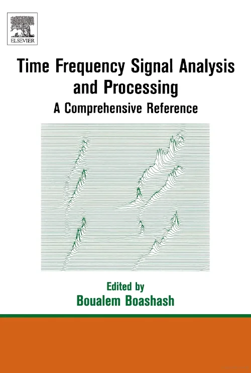 Coperta cărții "Time Frequency Analysis" de Boualem Boashash