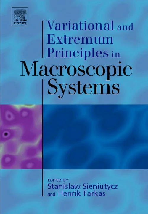 Coperta cărții "Variational and Extremum Principles in Macroscopic Systems" de Stanislaw Sieniutycz, Henrik Farkas