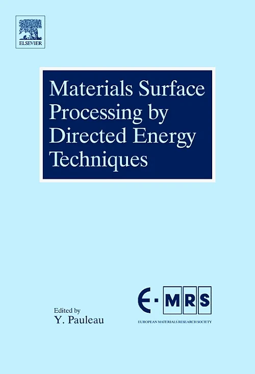 Coperta cărții "Materials Surface Processing by Directed Energy Techniques" de Yves Pauleau