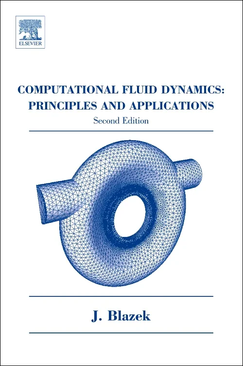 Coperta cărții "Computational Fluid Dynamics" de Jiri Blazek
