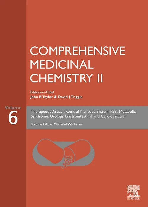 Coperta cărții "Comprehensive Medicinal Chemistry II, Volume 6" de Michael Williams