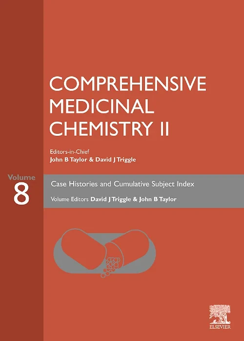 Coperta cărții "Comprehensive Medicinal Chemistry II, Vol 8" de autor necunoscut