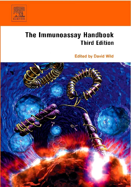 Coperta cărții "The Immunoassay Handbook" de David Wild
