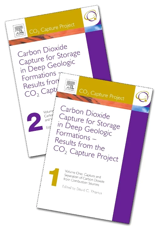 Coperta cărții "Carbon Dioxide Capture for Storage in Deep Geologic Formations - Results from the CO² Capture Project" de David C Thomas, Sally M Benson