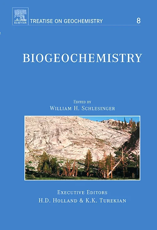 Coperta cărții "Biogeochemistry" de W.H. Schlesinger