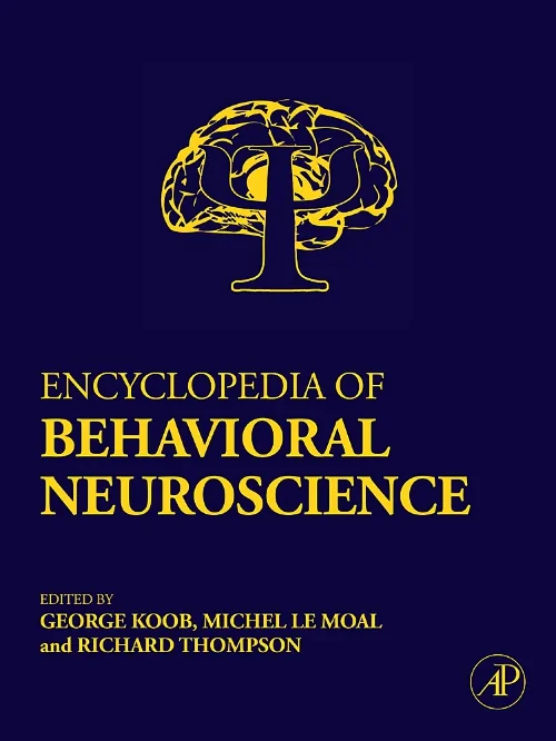 Coperta cărții "Encyclopedia of Behavioral Neuroscience" de autor necunoscut