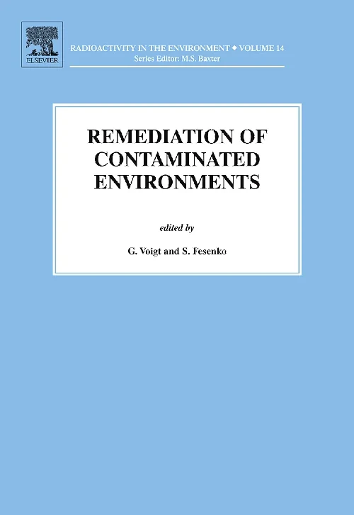 Coperta cărții "Remediation of Contaminated Environments" de autor necunoscut