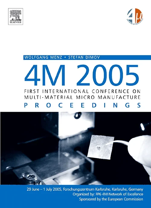 Coperta cărții "4M 2005 - First International Conference on Multi-Material Micro Manufacture" de Stefan Dimov, Wolfgang Menz