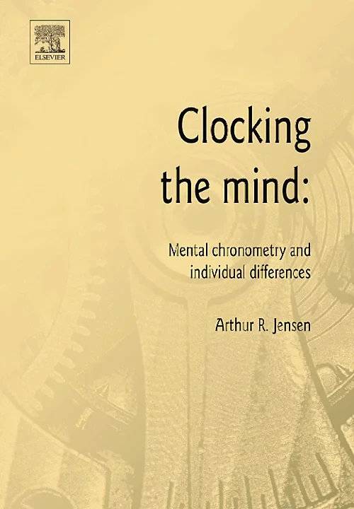 Coperta cărții "Clocking the Mind" de Arthur R. Jensen