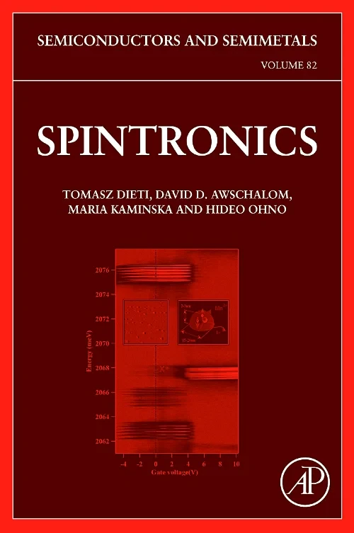 Coperta cărții "Spintronics" de Tomasz Dietl, David D. Awschalom, Maria Kaminska, Hideo Ohno