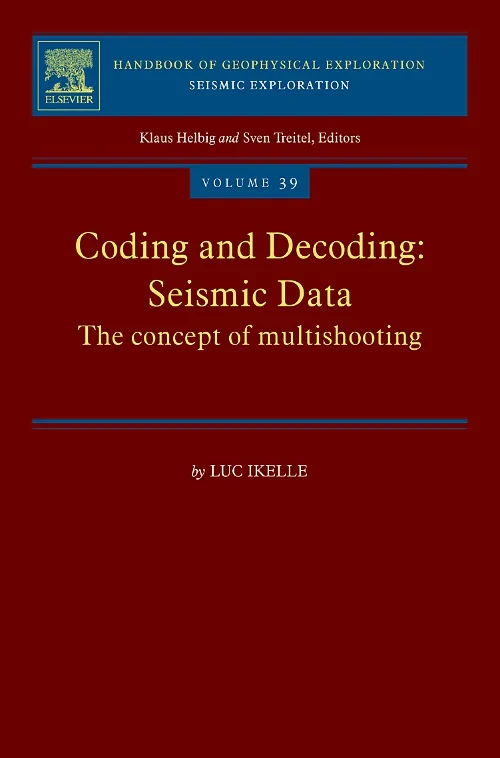 Coperta cărții "Coding and Decoding: Seismic Data" de Luc T. Ikelle