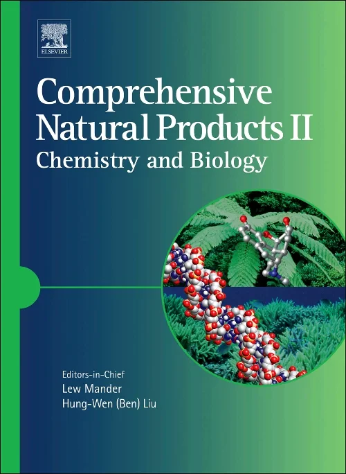 Coperta cărții "Comprehensive Natural Products II" de autor necunoscut