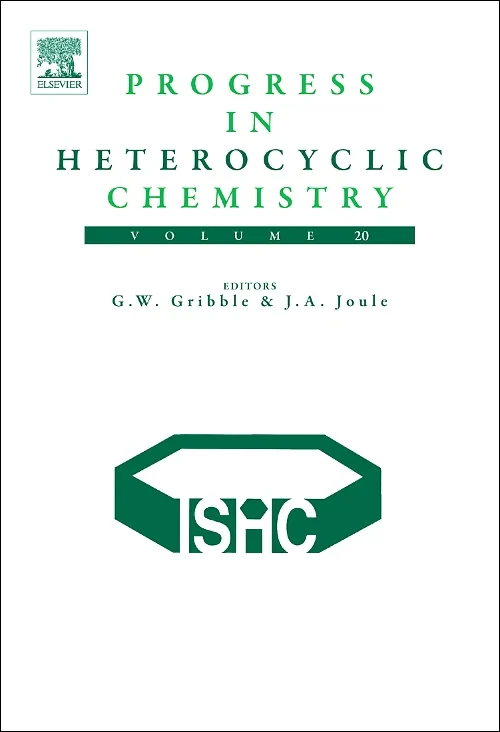 Coperta cărții "Progress in Heterocyclic Chemistry" de Gordon Gribble, J. Joule