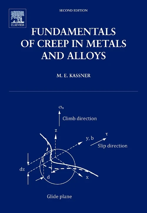 Coperta cărții "Fundamentals of Creep in Metals and Alloys" de Michael E. Kassner
