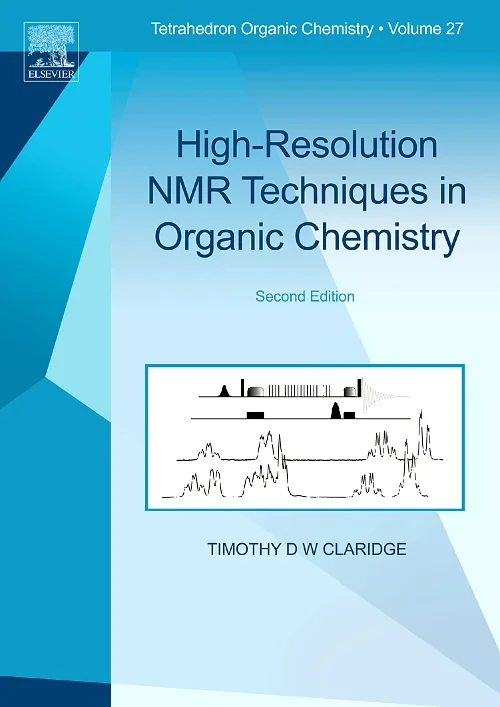 Coperta cărții "High-Resolution NMR Techniques in Organic Chemistry" de Timothy D.W. Claridge