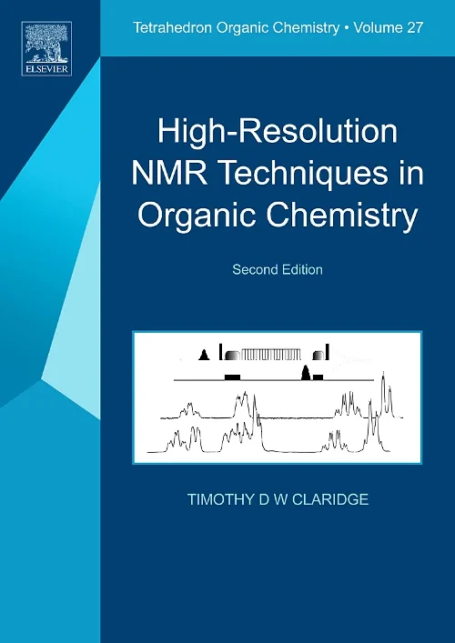 Coperta cărții "High-Resolution NMR Techniques in Organic Chemistry" de Timothy D.W. Claridge