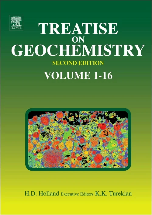 Coperta cărții "Treatise on Geochemistry" de autor necunoscut