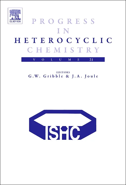 Coperta cărții "Progress in Heterocyclic Chemistry" de Gordon Gribble, J. Joule
