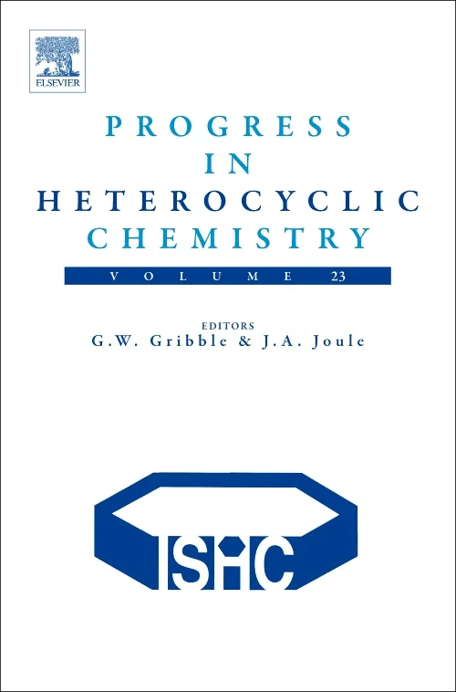 Coperta cărții "Progress in Heterocyclic Chemistry" de John A. Joule, Gordon Gribble