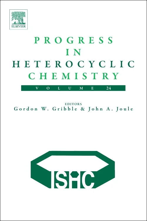 Coperta cărții "Progress in Heterocyclic Chemistry" de John A. Joule, Gordon Gribble
