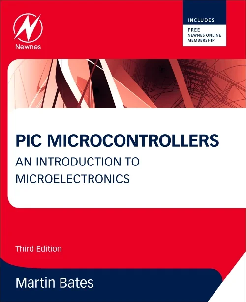 Coperta cărții "PIC Microcontrollers" de Martin P. Bates