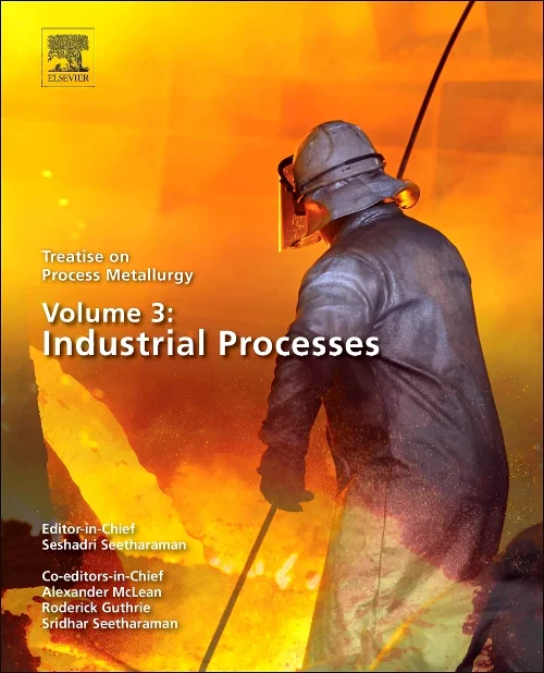 Coperta cărții "Treatise on Process Metallurgy, Volume 3: Industrial Processes" de autor necunoscut