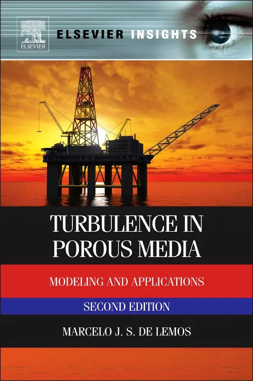 Coperta cărții "Turbulence in Porous Media" de Marcelo J.S. de Lemos