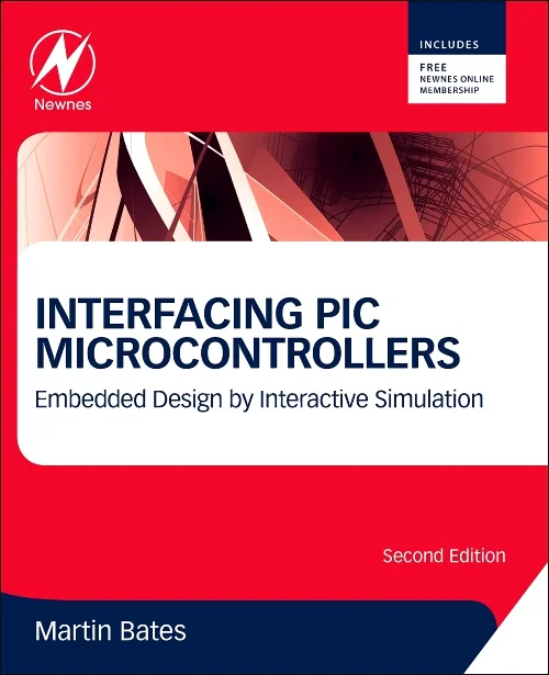 Coperta cărții "Interfacing PIC Microcontrollers" de Martin P. Bates