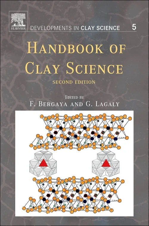 Coperta cărții "Handbook of Clay Science" de autor necunoscut